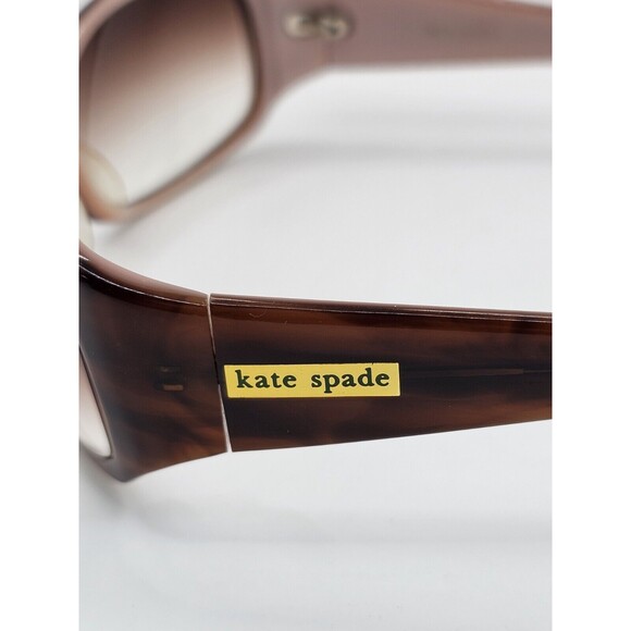 Kate Spade Sunglasses Stewarts 130 Brown/pink Marble FRAMES ONLY!!! - Picture 10 of 10